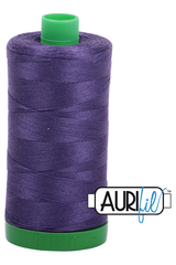 Aurifil Mako 40wt 2-ply Cotton 1000 m 1094 yd. spool - 2581 Dark Dusty Grape Aurifil Mako 40wt 2-ply Cotton 1000 m 1094 yd. spool - 2581 Dark Dusty Grape