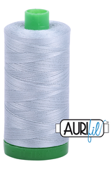 Aurifil Mako 40wt 2-ply Cotton 1000 m 1094 yd. spool - 2612 Arctic Sky Aurifil Mako 40wt 2-ply Cotton 1000 m 1094 yd. spool - 2612 Arctic Sky