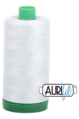 Aurifil Mako 40wt 2-ply Cotton 1000 m 1094 yd. spool - 2800 Mint Ice Aurifil Mako 40wt 2-ply Cotton 1000 m 1094 yd. spool - 2800 Mint Ice