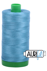 Aurifil Mako 40wt 2-ply Cotton 1000 m 1094 yd. spool - 2815 Teal Aurifil Mako 40wt 2-ply Cotton 1000 m 1094 yd. spool - 2815 Teal