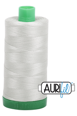 Aurifil Mako 40wt 2-ply Cotton 1000 m 1094 yd. spool - 2843 Grey Green Aurifil Mako 40wt 2-ply Cotton 1000 m 1094 yd. spool - 2843 Grey Green