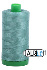 Aurifil Mako 40wt 2-ply Cotton 1000 m 1094 yd. spool - 2850 Medium Juniper Aurifil Mako 40wt 2-ply Cotton 1000 m 1094 yd. spool - 2850 Medium Juniper