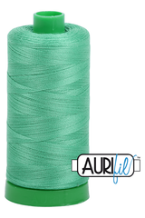 Aurifil Mako 40wt 2-ply Cotton 1000 m 1094 yd. spool - 2860 Light Emerald Aurifil Mako 40wt 2-ply Cotton 1000 m 1094 yd. spool - 2860 Light Emerald