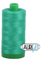 Aurifil Mako 40wt 2-ply Cotton 1000 m 1094 yd. spool - 2865 Emerald Aurifil Mako 40wt 2-ply Cotton 1000 m 1094 yd. spool - 2865 Emerald