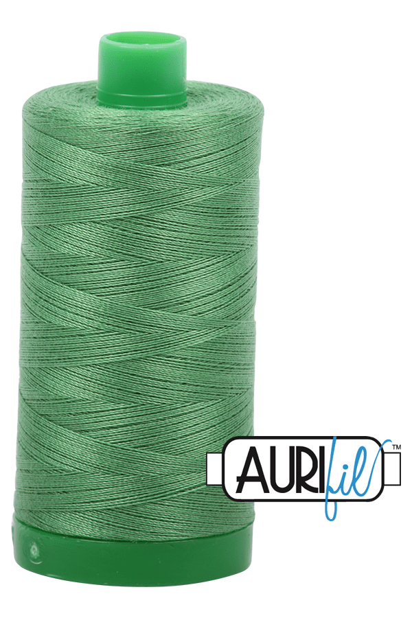 Aurifil Mako 40wt 2-ply Cotton 1000 m 1094 yd. spool - 2884 Green Yellow Aurifil Mako 40wt 2-ply Cotton 1000 m 1094 yd. spool - 2884 Green Yellow
