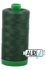Aurifil Mako 40wt 2-ply Cotton 1000 m 1094 yd. spool - 2892 Pine Aurifil Mako 40wt 2-ply Cotton 1000 m 1094 yd. spool - 2892 Pine
