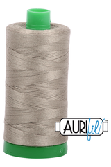 Aurifil Mako 40wt 2-ply Cotton 1000 m 1094 yd. spool - 2900 Light Kakhy Green Aurifil Mako 40wt 2-ply Cotton 1000 m 1094 yd. spool - 2900 Light Kakhy Green
