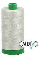 Aurifil Mako 40wt 2-ply Cotton 1000 m 1094 yd. spool - 2908 Spearmint Aurifil Mako 40wt 2-ply Cotton 1000 m 1094 yd. spool - 2908 Spearmint