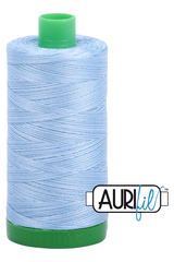 Aurifil Mako 40wt 2-ply Cotton 1000 m 1094 yd. spool - 3770 Stone Washed Denim Aurifil Mako 40wt 2-ply Cotton 1000 m 1094 yd. spool - 3770 Stone Washed Denim