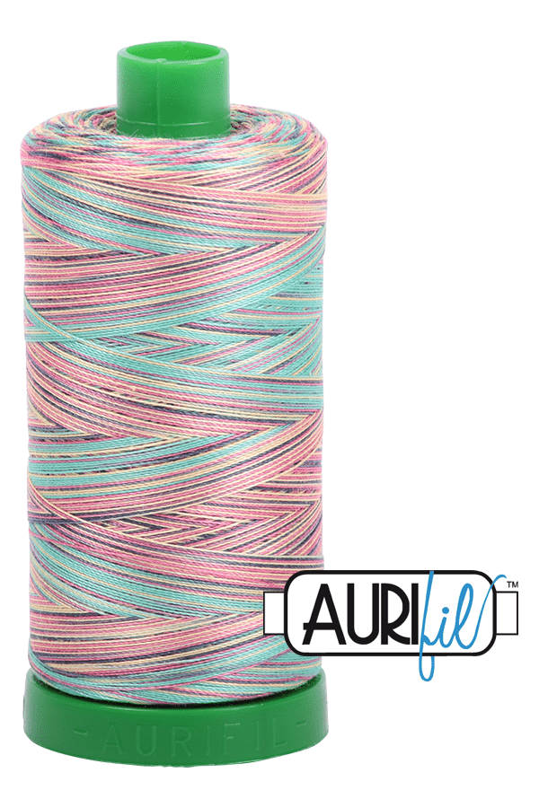 Aurifil Mako 40wt 2-ply Cotton 1000 m 1094 yd. spool - 3817 Marrakesh Aurifil Mako 40wt 2-ply Cotton 1000 m 1094 yd. spool - 3817 Marrakesh