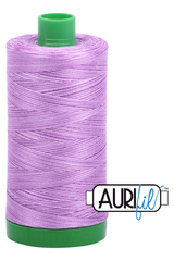 Aurifil Mako 40wt 2-ply Cotton 1000 m 1094 yd. spool - 3840 French Lilac Aurifil Mako 40wt 2-ply Cotton 1000 m 1094 yd. spool - 3840 French Lilac