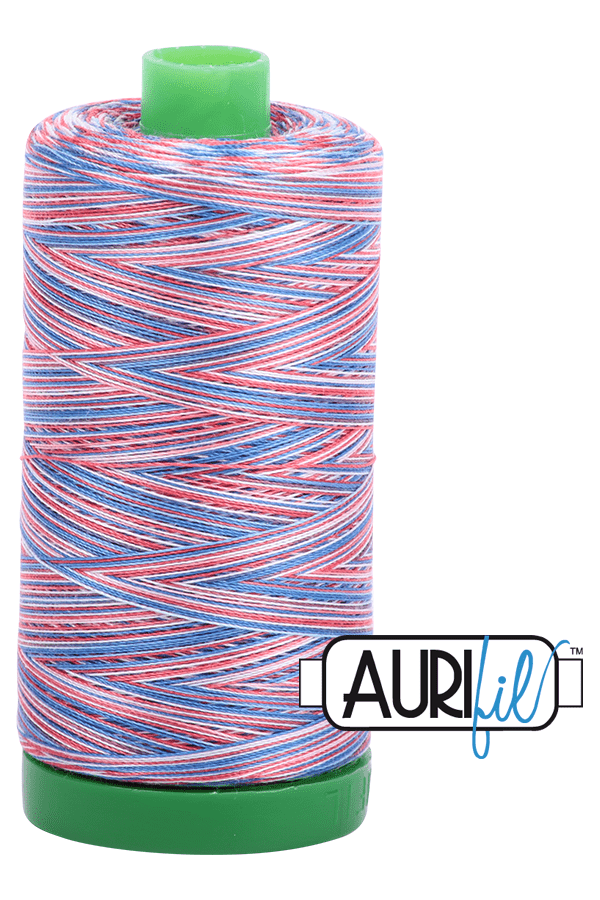 Aurifil Mako 40wt 2-ply Cotton 1000 m 1094 yd. spool - 3852 Liberty Aurifil Mako 40wt 2-ply Cotton 1000 m 1094 yd. spool - 3852 Liberty