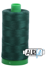Aurifil Mako 40wt 2-ply Cotton 1000 m 1094 yd. spool - 4026 Forest Green Aurifil Mako 40wt 2-ply Cotton 1000 m 1094 yd. spool - 4026 Forest Green