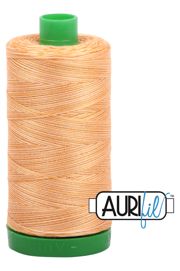 Aurifil Mako 40wt 2-ply Cotton 1000 m 1094 yd. spool - 4150 Creme Brule Aurifil Mako 40wt 2-ply Cotton 1000 m 1094 yd. spool - 4150 Creme Brule