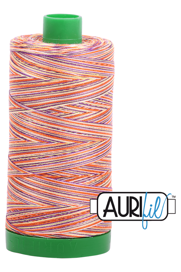 Aurifil Mako 40wt 2-ply Cotton 1000 m 1094 yd. spool - 4648 Desert Dawn Aurifil Mako 40wt 2-ply Cotton 1000 m 1094 yd. spool - 4648 Desert Dawn