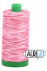 Aurifil Mako 40wt 2-ply Cotton 1000 m 1094 yd. spool - 4668 Strawberry Parfait Aurifil Mako 40wt 2-ply Cotton 1000 m 1094 yd. spool - 4668 Strawberry Parfait