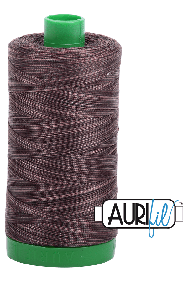 Aurifil Mako 40wt 2-ply Cotton 1000 m 1094 yd. spool - 4671 Mocha Mousse Aurifil Mako 40wt 2-ply Cotton 1000 m 1094 yd. spool - 4671 Mocha Mousse