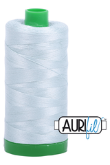 Aurifil Mako 40wt 2-ply Cotton 1000 m 1094 yd. spool - 5007 Light Grey Blue Aurifil Mako 40wt 2-ply Cotton 1000 m 1094 yd. spool - 5007 Light Grey Blue