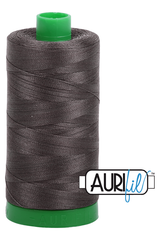 Aurifil Mako 40wt 2-ply Cotton 1000 m 1094 yd. spool - 5013 Asphalt Aurifil Mako 40wt 2-ply Cotton 1000 m 1094 yd. spool - 5013 Asphalt