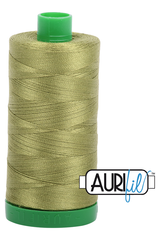 Aurifil Mako 40wt 2-ply Cotton 1000 m 1094 yd. spool - 5016 Olive Green Aurifil Mako 40wt 2-ply Cotton 1000 m 1094 yd. spool - 5016 Olive Green