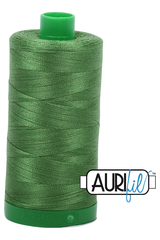 Aurifil Mako 40wt 2-ply Cotton 1000 m 1094 yd. spool - 5018 Dark Grass Green Aurifil Mako 40wt 2-ply Cotton 1000 m 1094 yd. spool - 5018 Dark Grass Green