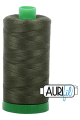 Aurifil Mako 40wt 2-ply Cotton 1000 m 1094 yd. spool - 5023 Medium Green Aurifil Mako 40wt 2-ply Cotton 1000 m 1094 yd. spool - 5023 Medium Green