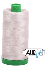 Aurifil Mako 40wt 2-ply Cotton 1000 m 1094 yd. spool - 6711 Pewter Aurifil Mako 40wt 2-ply Cotton 1000 m 1094 yd. spool - 6711 Pewter