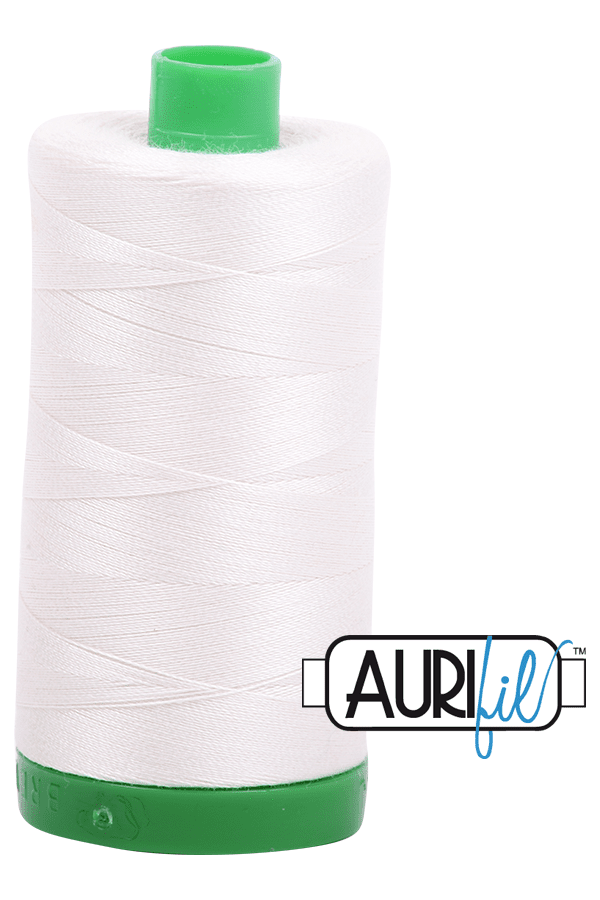Aurifil Mako 40wt 2-ply Cotton 1000 m 1094 yd. spool - 6722 Sea Bisquit Aurifil Mako 40wt 2-ply Cotton 1000 m 1094 yd. spool - 6722 Sea Bisquit