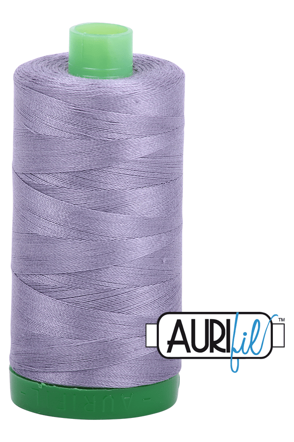 Aurifil Mako 40wt 2-ply Cotton 1000 m 1094 yd. spool - 6733 Twilight Aurifil Mako 40wt 2-ply Cotton 1000 m 1094 yd. spool - 6733 Twilight