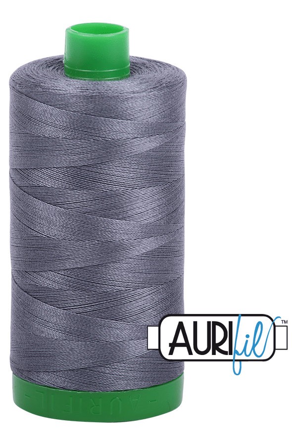 Aurifil Mako 40wt 2-ply Cotton 1000 m 1094 yd. spool - 6736 Jedi Aurifil Mako 40wt 2-ply Cotton 1000 m 1094 yd. spool - 6736 Jedi