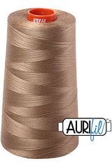 Aurifil Mako 50wt Cotton 5900 m 6452 yd. cone - 6010 Toast Aurifil Mako 50wt Cotton 5900 m 6452 yd. cone - 6010 Toast