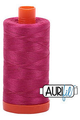 Aurifil Mako 50wt Cotton 1300 m 1422 yd. spool - 1100 Red Plum Aurifil Mako 50wt Cotton 1300 m 1422 yd. spool - 1100 Red Plum