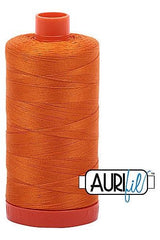 Aurifil Mako 50wt Cotton 1300 m 1422 yd. spool - 1133 Bright Orange Aurifil Mako 50wt Cotton 1300 m 1422 yd. spool - 1133 Bright Orange