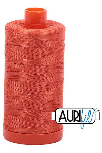 Aurifil Mako 50wt Cotton 1300 m 1422 yd. spool - 1154 Dusty Orange Aurifil Mako 50wt Cotton 1300 m 1422 yd. spool - 1154 Dusty Orange