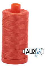 Aurifil Mako 50wt Cotton 1300 m 1422 yd. spool - 1154 Dusty Orange Aurifil Mako 50wt Cotton 1300 m 1422 yd. spool - 1154 Dusty Orange