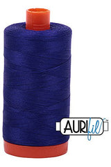 Aurifil Mako 50wt Cotton 1300 m 1422 yd. spool - 1200 Blue Violet Aurifil Mako 50wt Cotton 1300 m 1422 yd. spool - 1200 Blue Violet