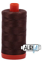 Aurifil Mako 50wt Cotton 1300 m 1422 yd. spool - 1285 Medium Bark Aurifil Mako 50wt Cotton 1300 m 1422 yd. spool - 1285 Medium Bark