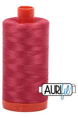 Aurifil Mako 50wt Cotton 1300 m 1422 yd. spool - 2230 Red Peony Aurifil Mako 50wt Cotton 1300 m 1422 yd. spool - 2230 Red Peony