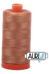 Aurifil Mako 50wt Cotton 1300 m 1422 yd. spool - 2335 Light Cinnamon Aurifil Mako 50wt Cotton 1300 m 1422 yd. spool - 2335 Light Cinnamon