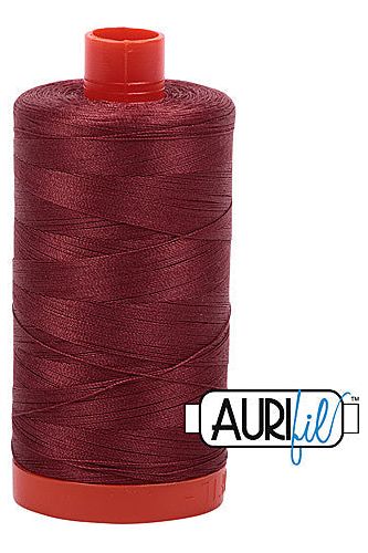 Aurifil Mako 50wt Cotton 1300 m 1422 yd. spool - 2345 Raisin Aurifil Mako 50wt Cotton 1300 m 1422 yd. spool - 2345 Raisin