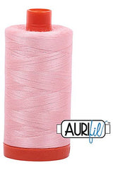 Aurifil Mako 50wt Cotton 1300 m 1422 yd. spool - 2415 Blush Aurifil Mako 50wt Cotton 1300 m 1422 yd. spool - 2415 Blush