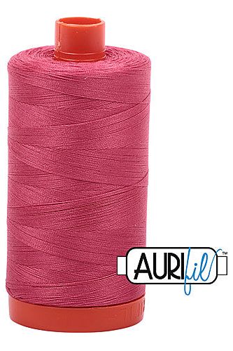 Aurifil Mako 50wt Cotton 1300 m 1422 yd. spool - 2440 Peony Aurifil Mako 50wt Cotton 1300 m 1422 yd. spool - 2440 Peony