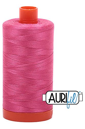 Aurifil Mako 50wt Cotton 1300 m 1422 yd. spool - 2530 Blossom Pink Aurifil Mako 50wt Cotton 1300 m 1422 yd. spool - 2530 Blossom Pink