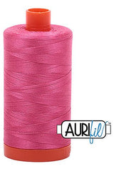 Aurifil Mako 50wt Cotton 1300 m 1422 yd. spool - 2530 Blossom Pink Aurifil Mako 50wt Cotton 1300 m 1422 yd. spool - 2530 Blossom Pink