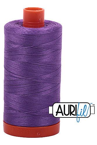 Aurifil Mako 50wt Cotton 1300 m 1422 yd. spool - 2540 Medium Lavender Aurifil Mako 50wt Cotton 1300 m 1422 yd. spool - 2540 Medium Lavender