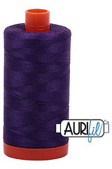 Aurifil Mako 50wt Cotton 1300 m 1422 yd. spool - 2545 Medium Purple Aurifil Mako 50wt Cotton 1300 m 1422 yd. spool - 2545 Medium Purple