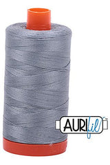 Aurifil Mako 50wt Cotton 1300 m 1422 yd. spool - 2610 Light Blue Grey Aurifil Mako 50wt Cotton 1300 m 1422 yd. spool - 2610 Light Blue Grey