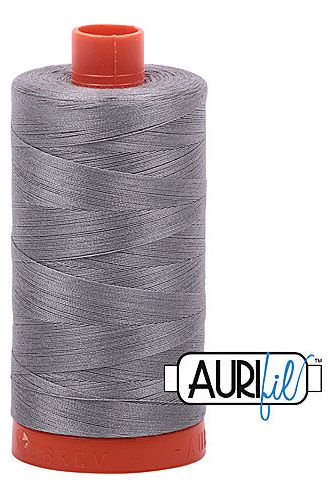 Aurifil Mako 50wt Cotton 1300 m 1422 yd. spool - 2625 Arctic Ice Aurifil Mako 50wt Cotton 1300 m 1422 yd. spool - 2625 Arctic Ice