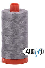 Aurifil Mako 50wt Cotton 1300 m 1422 yd. spool - 2625 Arctic Ice Aurifil Mako 50wt Cotton 1300 m 1422 yd. spool - 2625 Arctic Ice