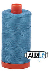 Aurifil Mako 50wt Cotton 1300 m 1422 yd. spool - 2815 Teal Aurifil Mako 50wt Cotton 1300 m 1422 yd. spool - 2815 Teal